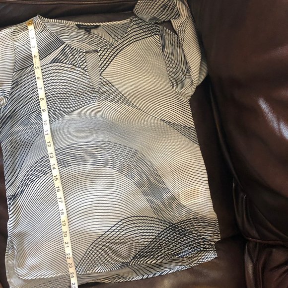 🌺3 for $25🌺 Banana RepSemi Sheer Navy White - Picture 4 of 5